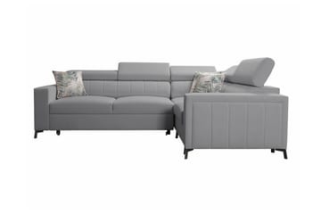 Galbally 3-seters Hjørnesovesofa - Lysegrå - Møbler - Sofaer - Sovesofaer