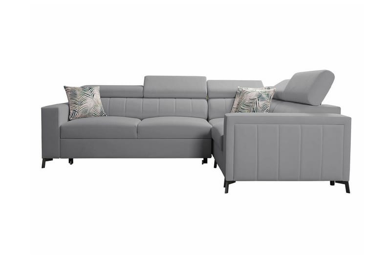 Galbally 3-seters Hjørnesovesofa - Lysegrå - Møbler - Sofaer - Sovesofaer