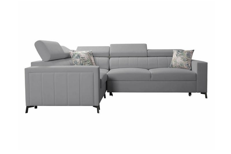Galbally 3-seters Hjørnesovesofa - Lysegrå - Møbler - Sofaer - Sovesofaer