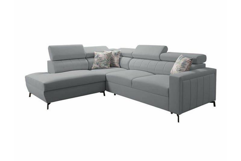Galbally 3-seters Hjørnesovesofa - Lysegrå - Møbler - Sofaer - Sovesofaer
