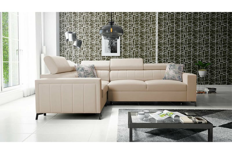 Galbally 3-seters hjørnesovesofa - Møbler - Sofaer - Sovesofaer