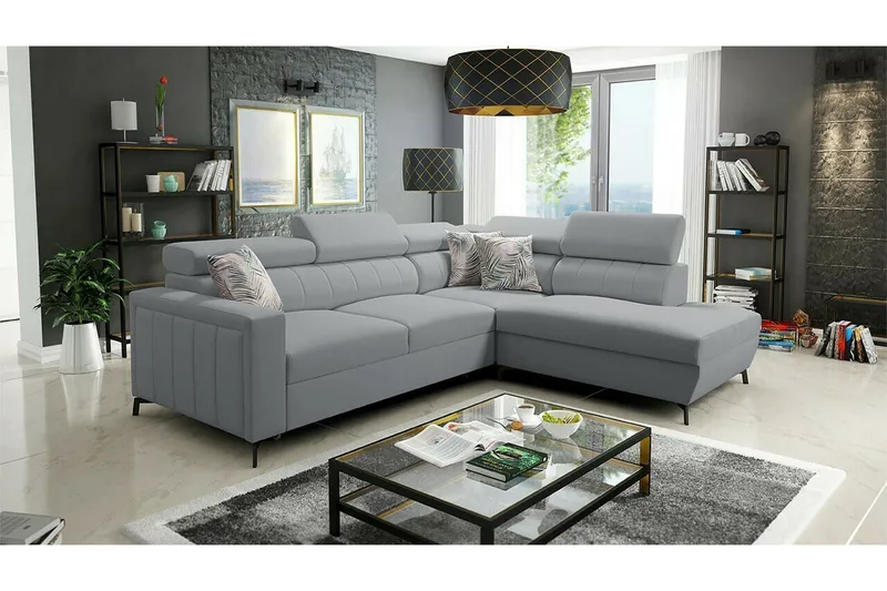 Galbally 3-seters hjørnesovesofa - Møbler - Sofaer - Sovesofaer