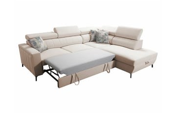 Galbally 3-seters hjørnesovesofa - Møbler - Sofaer - Sovesofaer