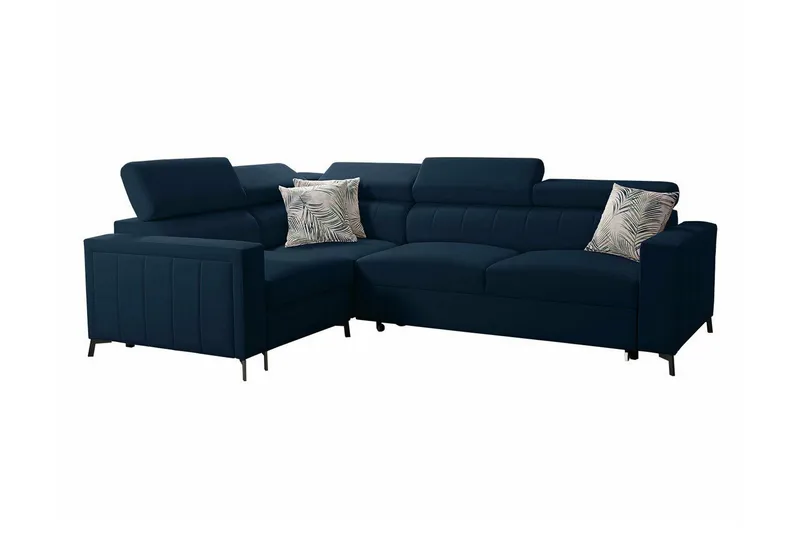 Galbally 3-sits Hörnbäddsoffa NO_BRAND Dark blue, undefined