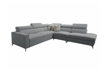 Galbally 4-seters Hjørnesovesofa - Lysegrå - Møbler - Sofaer - Sovesofaer