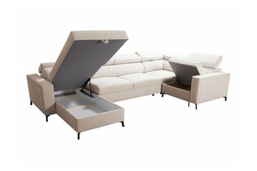 Galbally 4-seters hjørnesovesofa - Møbler - Sofaer - Sovesofaer
