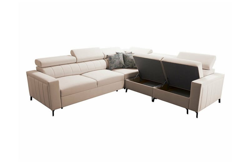 Galbally 4-seters hjørnesovesofa - Møbler - Sofaer - Sovesofaer