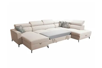 Galbally 5-seters hjørnesovesofa - Møbler - Sofaer - Sovesofaer