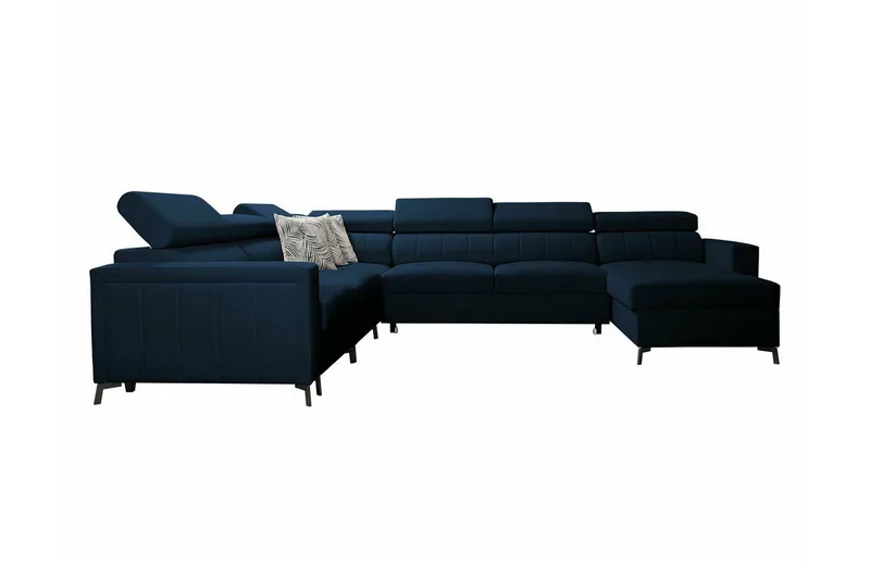 Galbally 5-sits Hörnbäddsoffa Dark blue, undefined