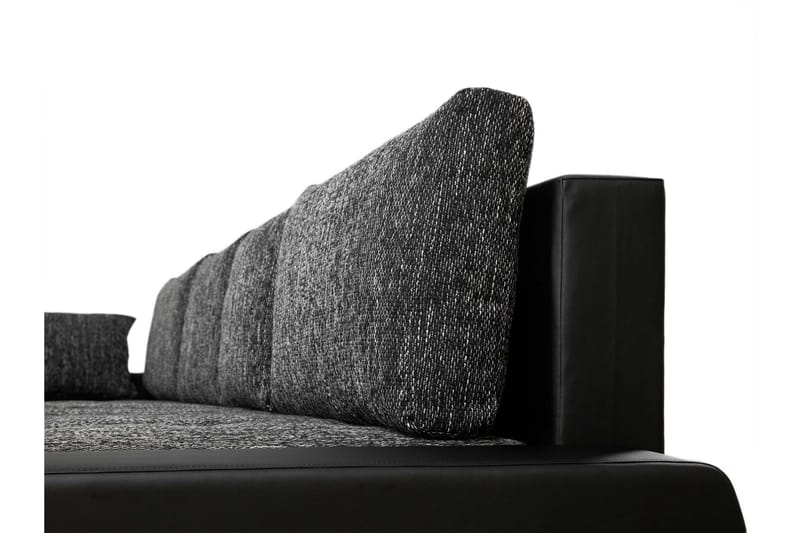 Gamal Sovesofa med Dobbel Sjeselong 4-seter - Grå - Møbler - Sofaer - Sovesofaer