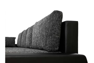 Gammel Sovesofa Dobbel Divan 4-Seter - Oransje - Møbler - Sofaer - Sovesofaer