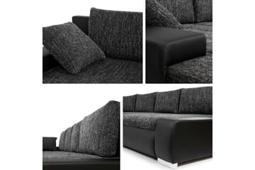 Gammel Sovesofa Dobbel Divan 4-Seter - Oransje - Møbler - Sofaer - Sovesofaer