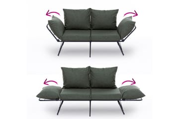 Giancarlo Sovesofa 2-seter - Grønn - Møbler - Sofaer - Sovesofaer