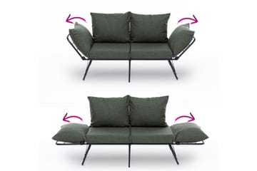 Giancarlo Sovesofa 2-seter - Grønn - Møbler - Sofaer - Sovesofaer