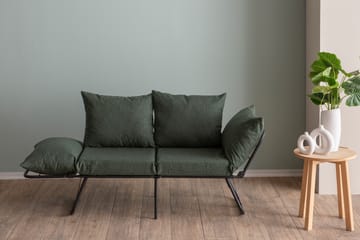 Giancarlo Sovesofa 2-seter - Grønn - Møbler - Sofaer - Sovesofaer