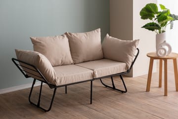 Giancarlo Sovesofa 2-seter - Krem - Møbler - Sofaer - Sovesofaer