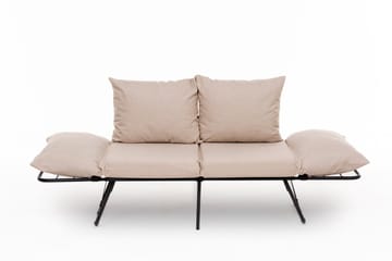Giancarlo Sovesofa 2-seter - Krem - Møbler - Sofaer - Sovesofaer