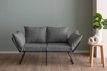 Giancarlo Sovesofa 2-seter - Lys grå - Møbler - Sofaer - Sovesofaer