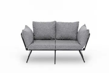 Giancarlo Sovesofa 2-seter - Lys grå - Møbler - Sofaer - Sovesofaer