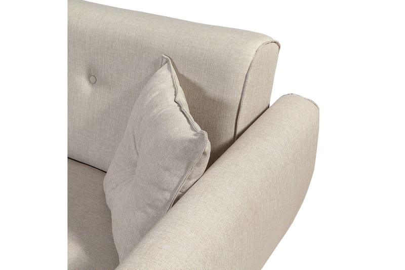 Gjoni Sovesofa med Divan Høyre - Hvit - Møbler - Sofaer - Sovesofaer