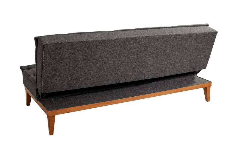 Glyddyn 3-seter Sovesofa - Grå - Møbler - Sofaer - Sovesofaer