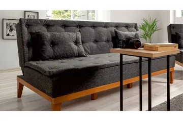 Glyddyn 3-seter Sovesofa - Grå - Møbler - Sofaer - Sovesofaer