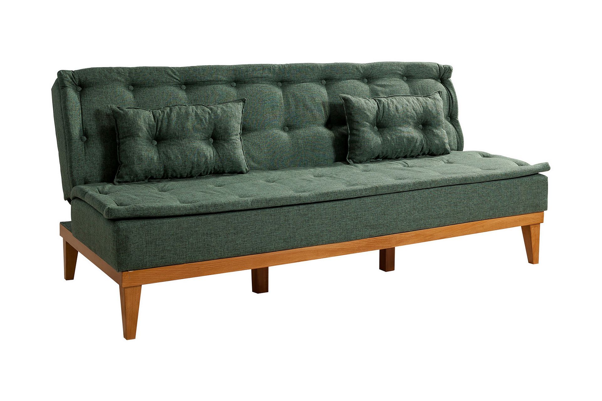 Glyddyn 3-seter Sovesofa - Grønn - Møbler - Sofaer - Sovesofaer