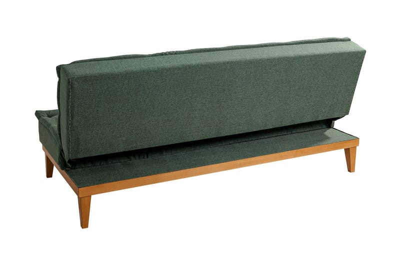 Glyddyn 3-seter Sovesofa - Grønn - Møbler - Sofaer - Sovesofaer