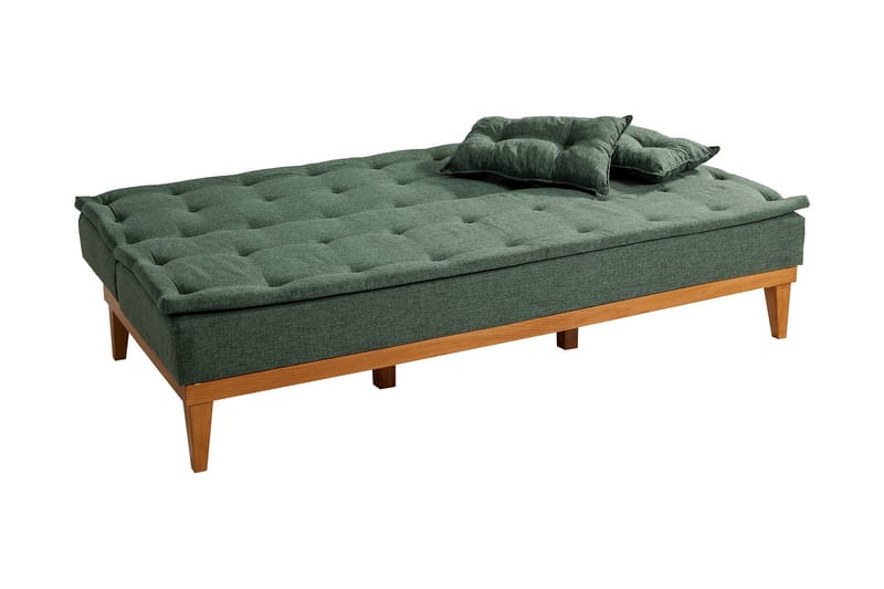 Glyddyn 3-seter Sovesofa - Grønn - Møbler - Sofaer - Sovesofaer