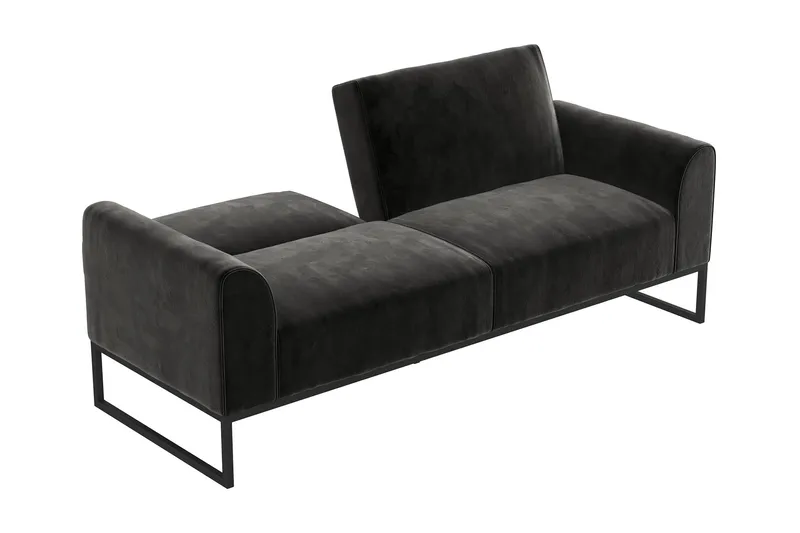 Gonxhe Sovesofa - Svart - Møbler - Sofaer - Sovesofaer