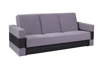 Gordia Sovesofa 222x88x89 cm - Grå - Møbler - Sofaer - Sovesofaer