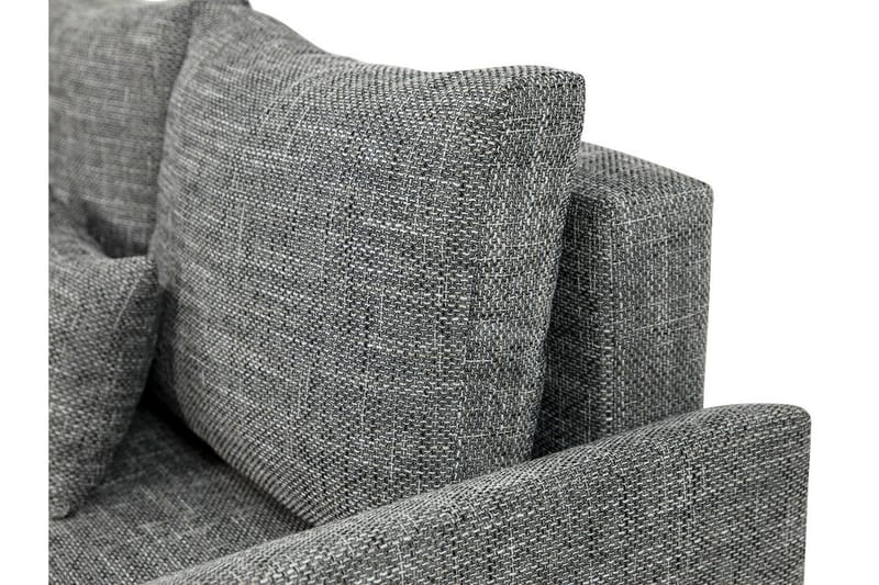 Grasela Hjørnesofa - Grå/Rød/Hvit - Møbler - Sofaer - Sovesofaer