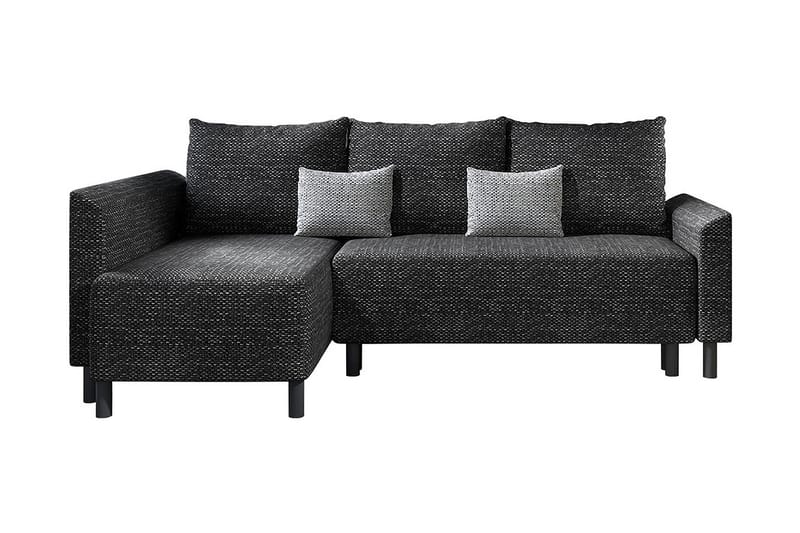 Grasela Hjørnesofa - Grå/Rød/Hvit - Møbler - Sofaer - Sovesofaer