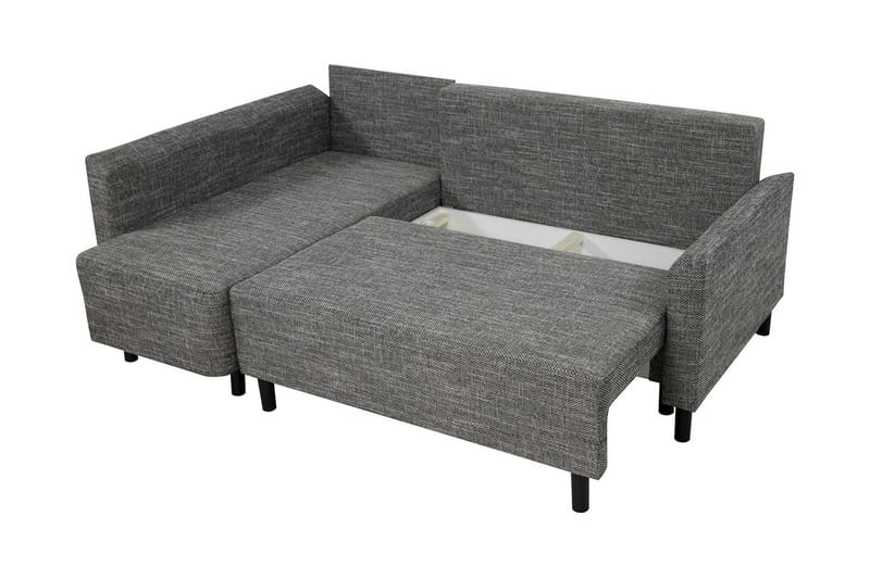 Grasela Hjørnesofa - Grå/Rød/Hvit - Møbler - Sofaer - Sovesofaer
