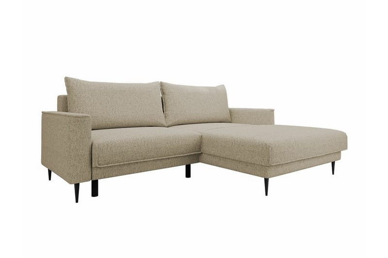 Graystone 2-seters Hjørnesovesofa - Cream - Møbler - Sofaer - Sovesofaer