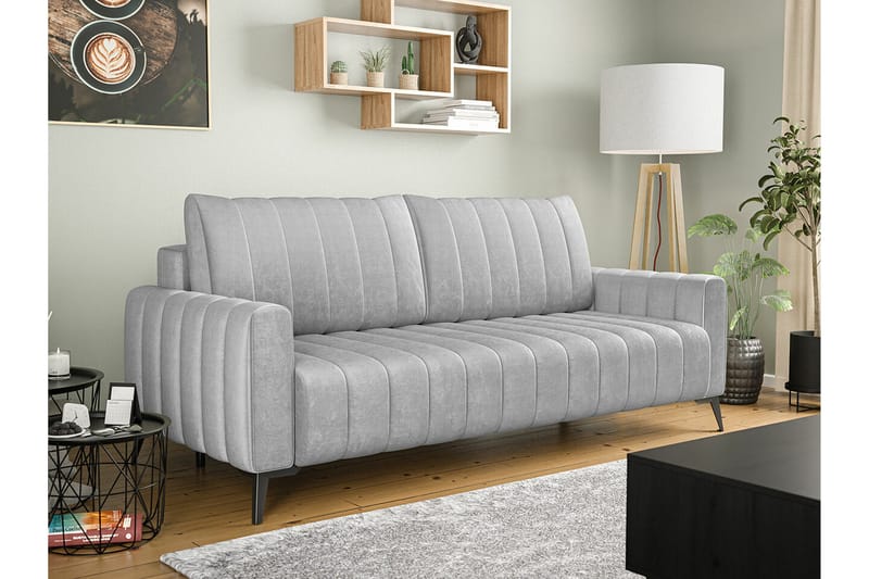 Graystone 2-seters Sovesofa - Lysegrå - Sovesofaer - 2 seters sovesofa