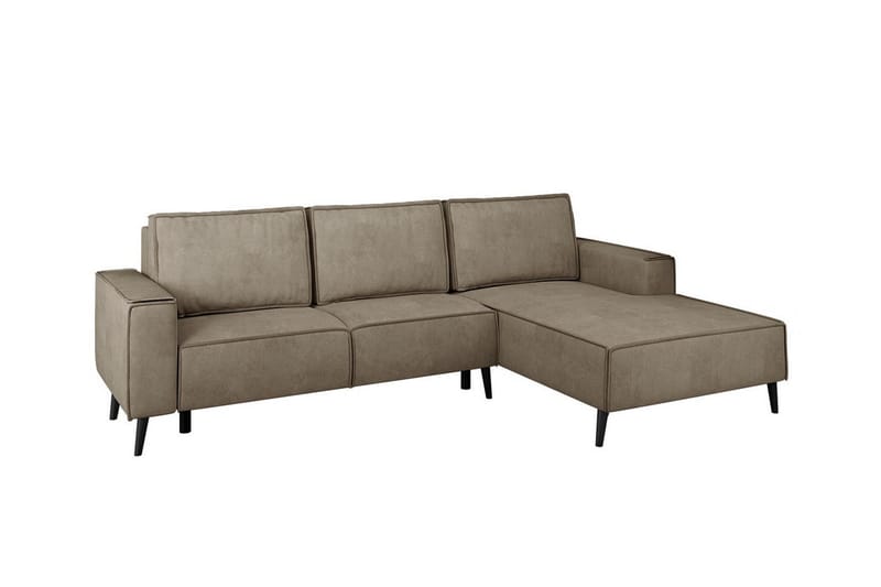 Graystone 3-seters Hjørnesovesofa - Beige - Sovesofaer - Hjørnesovesofa