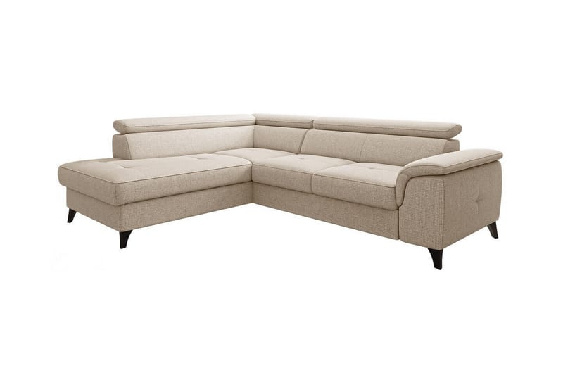 Graystone 3-seters Hjørnesovesofa - Beige - Sovesofaer - Hjørnesovesofa