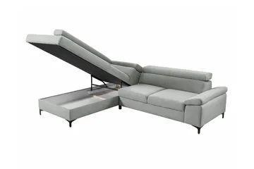 Graystone 3-seters Hjørnesovesofa - Blå - Møbler - Sofaer - Sovesofaer
