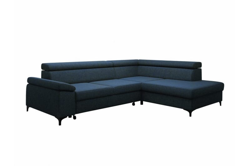 Graystone 3-seters Hjørnesovesofa - Blå - Møbler - Sofaer - Sovesofaer