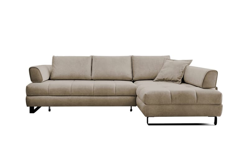 Graystone 3-seters Hjørnesovesofa - Cream - Sovesofaer - Hjørnesovesofa