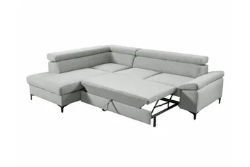 Graystone 3-seters Hjørnesovesofa - Cream - Møbler - Sofaer - Sovesofaer