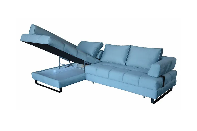 Graystone 3-seters Hjørnesovesofa - Lysegrå - Møbler - Sofaer - Sovesofaer