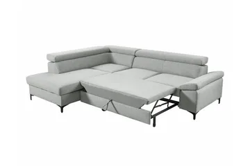 Graystone 3-seters Hjørnesovesofa - Lysegrå - Møbler - Sofaer - Sovesofaer