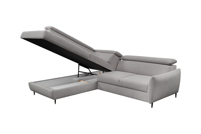 Graystone 3-seters Hjørnesovesofa - Lysegrå/Mørkegrå - Møbler - Sofaer - Sovesofaer