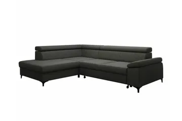 Graystone 3-seters Hjørnesovesofa - Mørkegrå - Møbler - Sofaer - Sovesofaer