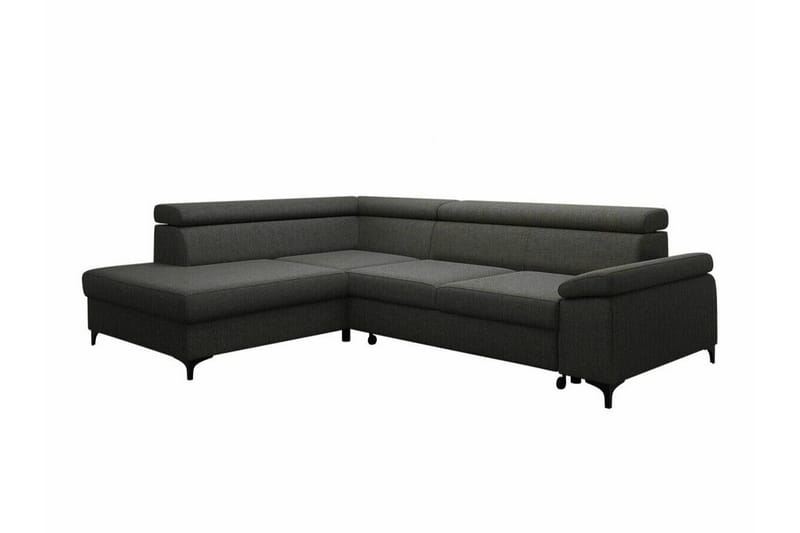 Graystone 3-seters Hjørnesovesofa, Mørkegrå