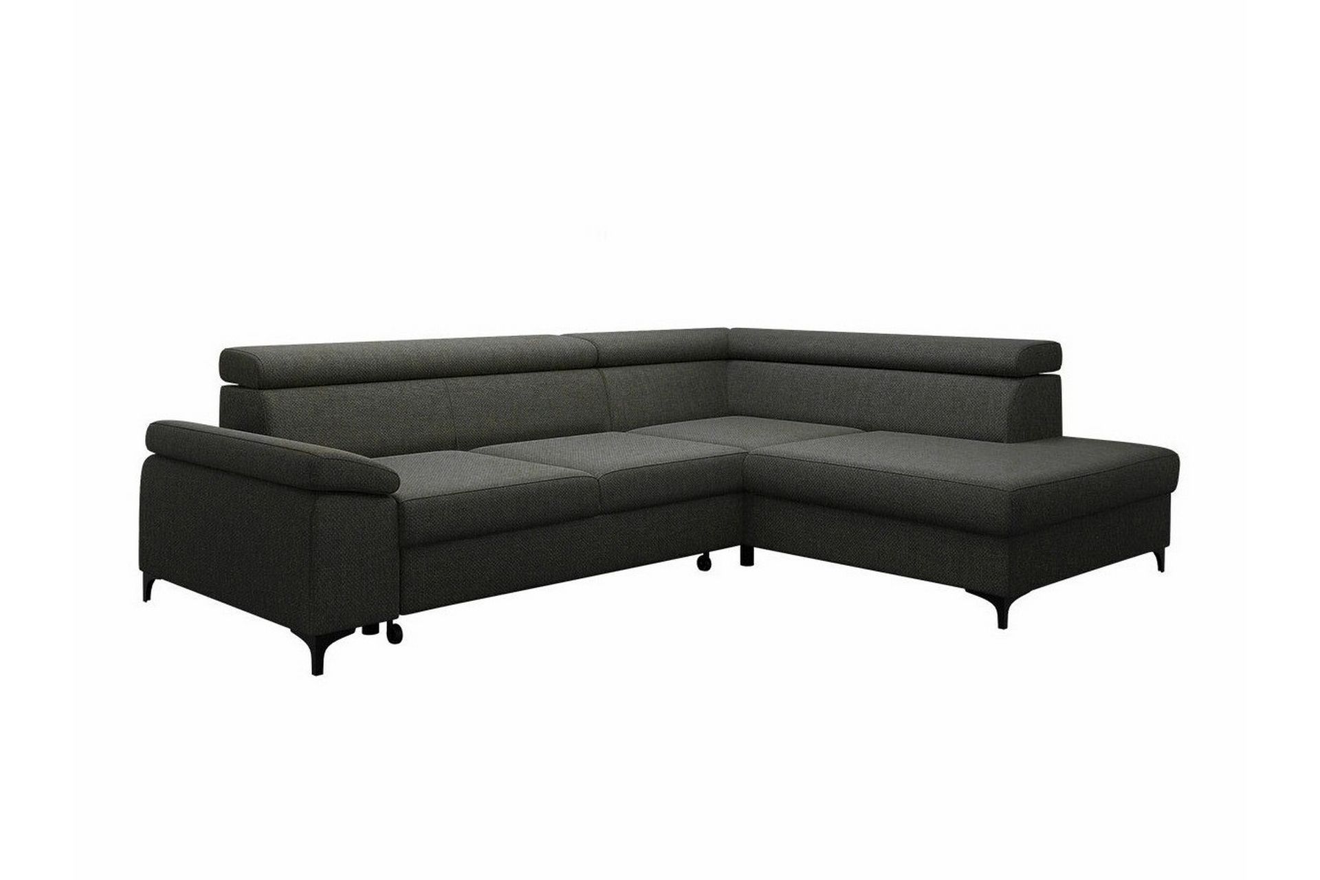 Graystone 3-seters Hjørnesovesofa - Mørkegrå - Møbler - Sofaer - Sovesofaer