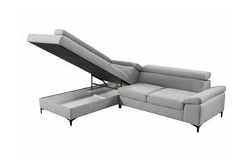 Graystone 3-seters Hjørnesovesofa - Mørkegrå - Møbler - Sofaer - Sovesofaer