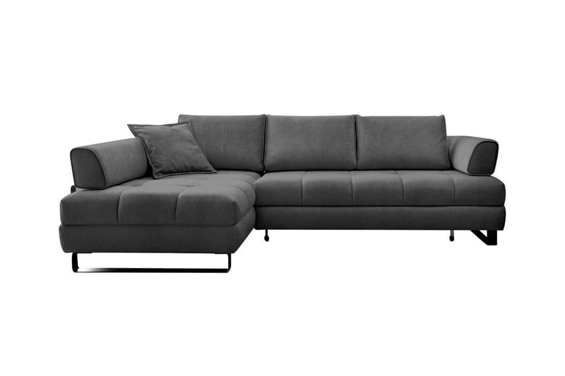 Graystone 3-seters Hjørnesovesofa - Mørkegrå - Møbler - Sofaer - Sovesofaer